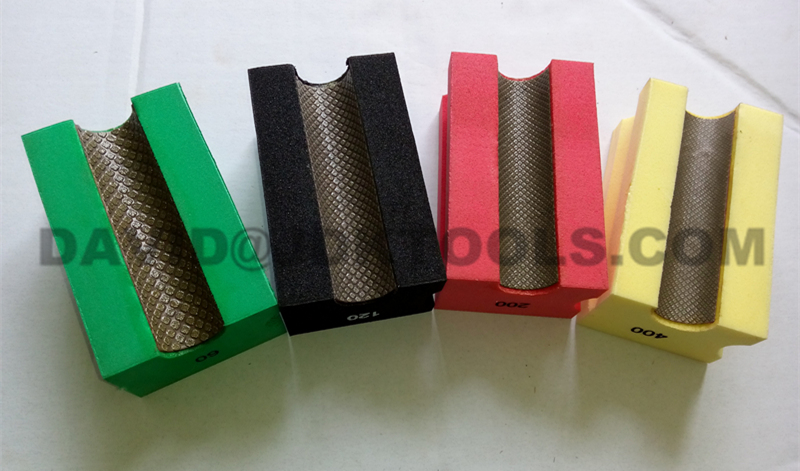 Diamond Hand Polishing Pads Electroplated Resin Pads Glass Repairing