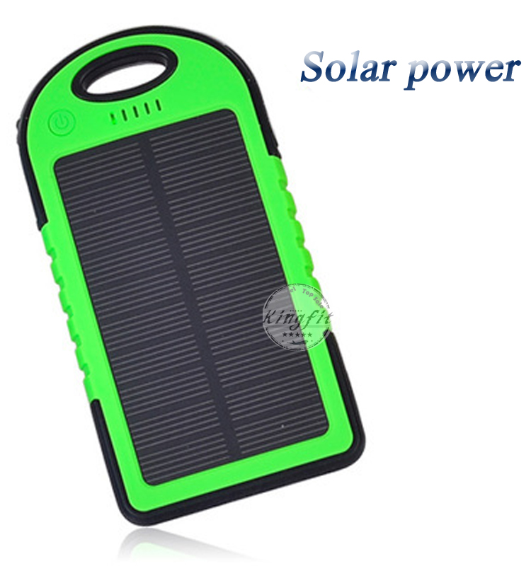 Factory Wholesale Portable Waterproof Mobile Solar Power Bank