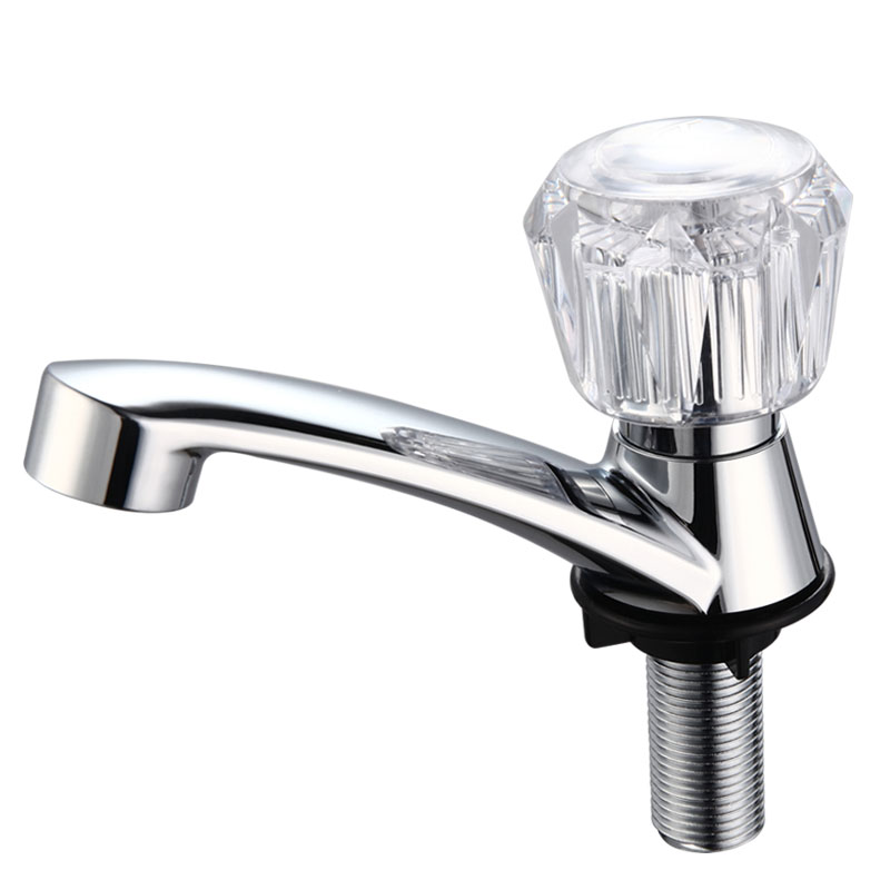 Water Tap with Chromed Surface