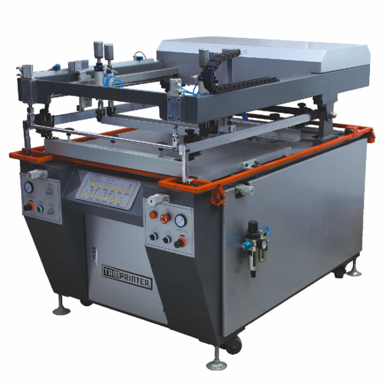 TM-120140 Semi-Automatic 1200X1400mm Oblique Arm Flat Screen Printing Machine