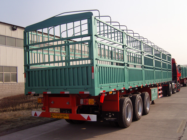 China Cimc 40 Tons 3 Axles Cargo Semi Trailer