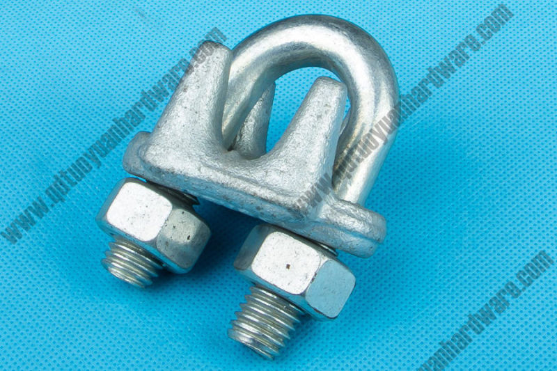 Factory Supplier U. S. Type Hot-Galvanized Drop Forged Wire Cable Clip