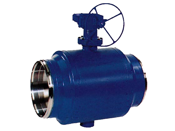 Manufacturer Fully Welded Ball Valve with Flanged End