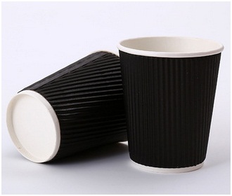 Promotional Double Wall Hot Coffee Cup, Corrugated Cup Custom Wholesale Tea Cup