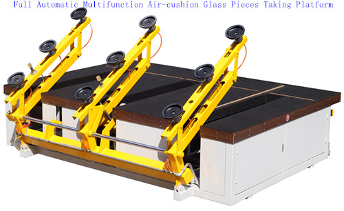 Full Automatic Multifunction Air-Cushion Glass Pieces Taking Platform Glass Machinery-Glass Machinery