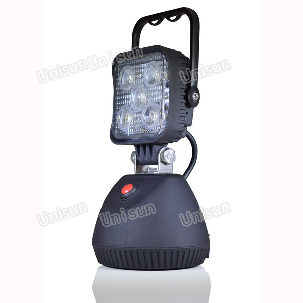 15W LED Magnetic Based Rechargeable Flood Work Light