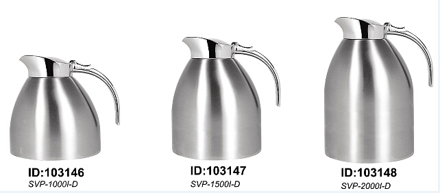 Sanding Polish Double Wall Vacuum Insulated Stainless Steel Coffee Jug Svp-1500I-D