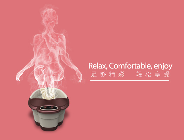 Intelligent Built-in Interchangeable Massage Heads Heating Foot Massage Tub