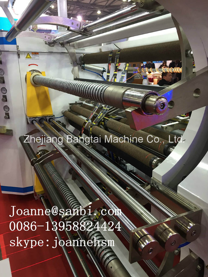 Btm-C1300 Servo Motor Controlled High Speed Slitting Machine