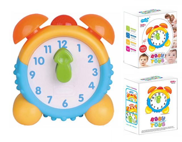 B/O Baby Learning Alarm Clock Intellectual Toy (H7656166)