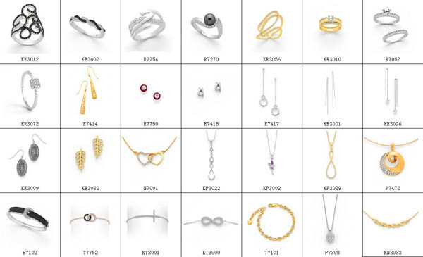 Fashion Hear Earrings 925 Sterling Silver Jewelry CZ Drop Earrings (KE3071)