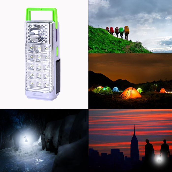 Dul-Functional Solar LED Emergency Lamp Table Lamp