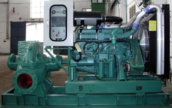 Wandi Brand Fire Pump Set Used in Beijing Airport 300kVA-1250kVA