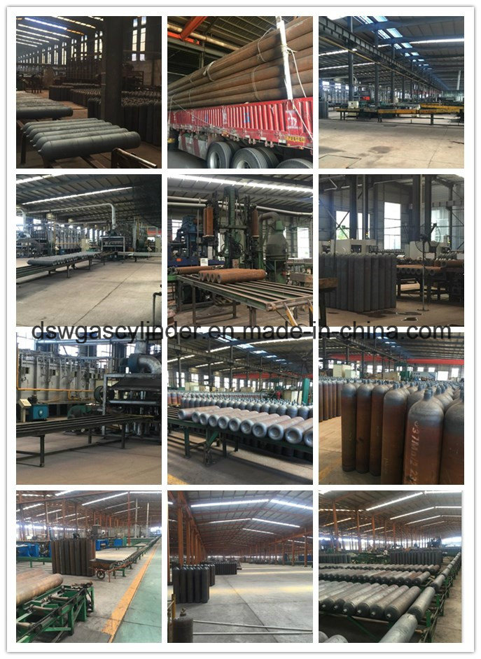 10L Seamless Steel Oxygen/O2 Cylinder for Welding