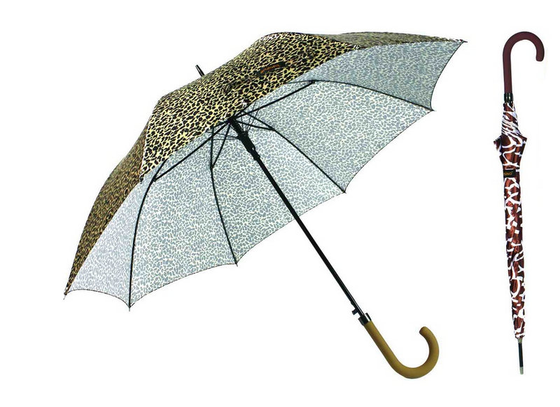 Straight Automatic Animal Skin Print Umbrella (YS-SA23083927R)