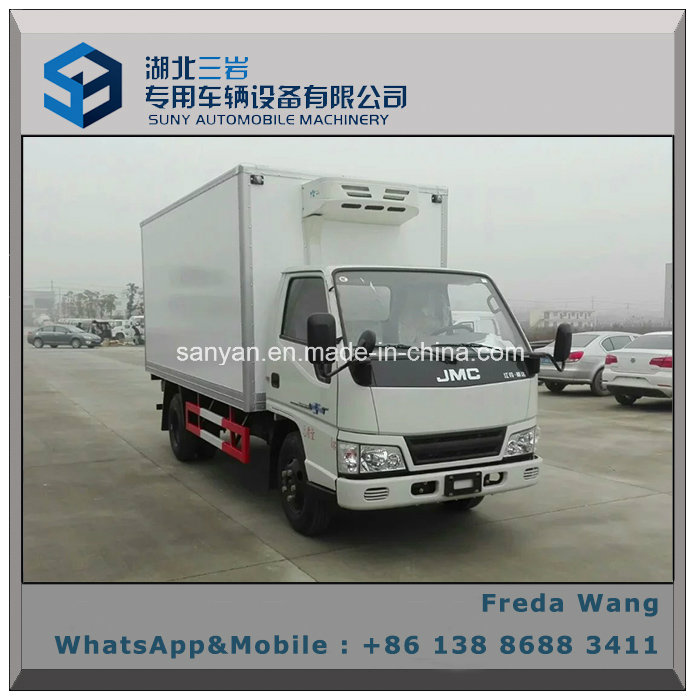 Jmc 4X2 Drive Type Refrigerator Truck, Small Refrigerator Freezer Truck