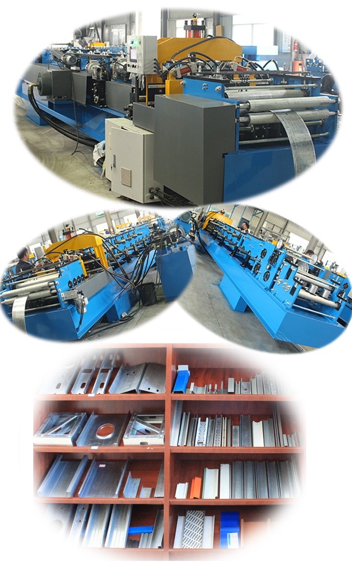 China Supplier Various Size of Stud and Track Roll Forming Machine