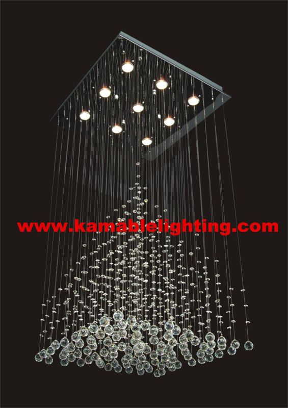 Popular Modern Hanging Chandelier Ceiling Crystal Light (66836--9)