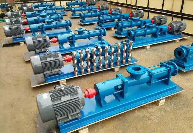 material single screw pump