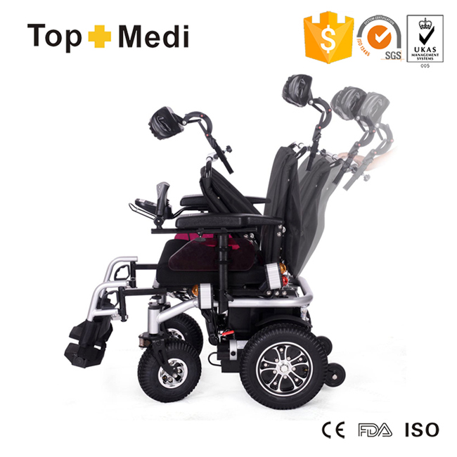 Cheap Prices Foldable Power Electric Wheelchair with Curtis Controller for Sales