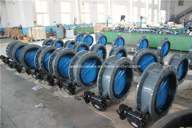 Class150 Double Flange Butterfly Valve with Painting Disc (D41X-10/16)