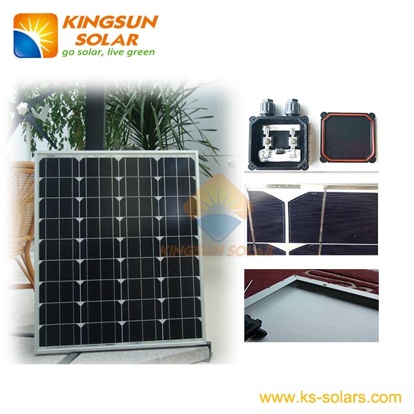 80W Photovoltaic Module/Mono Solar Panel/Solar Panel