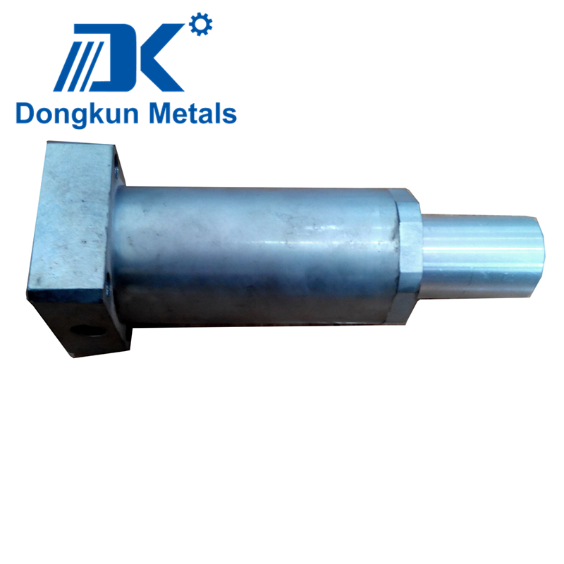 Steel CNC Machining Shaft with Zinc Coated