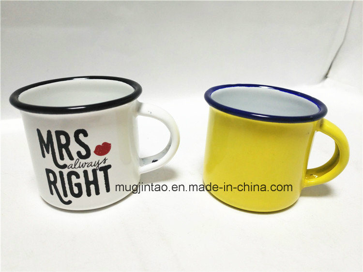 Enamel Mug Enamel Metal Cup OEM Logo