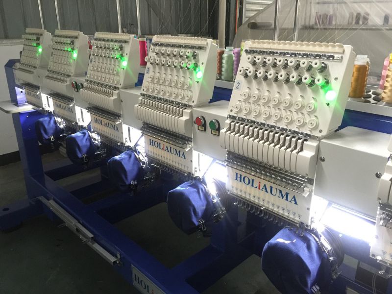 The Best High Speed 8 Heads Industrial Embroidery Machines for Sale