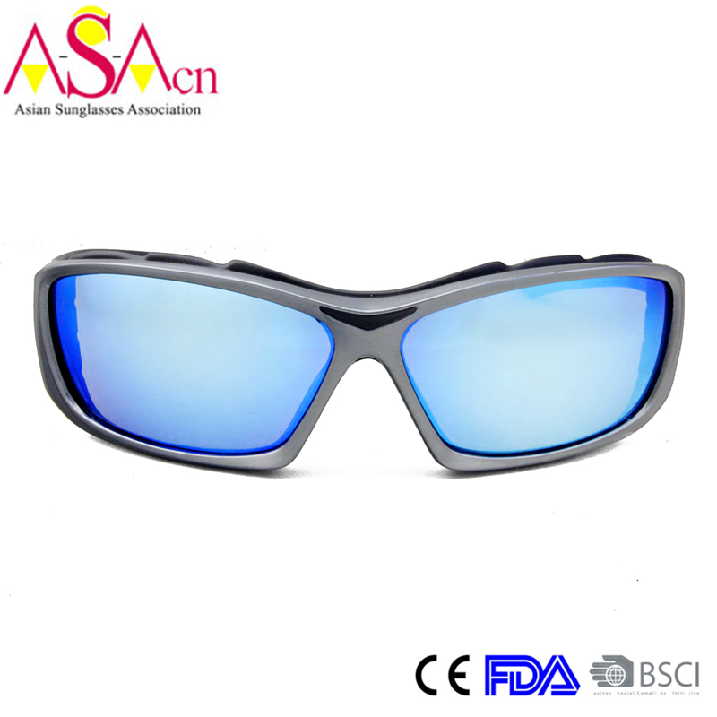 Men's Fashion Designer Sport UV400 Protection PC Sunglasses (14365)