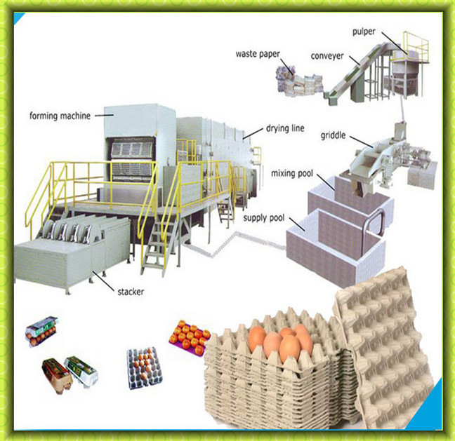 Full Automatic Egg Box Machines