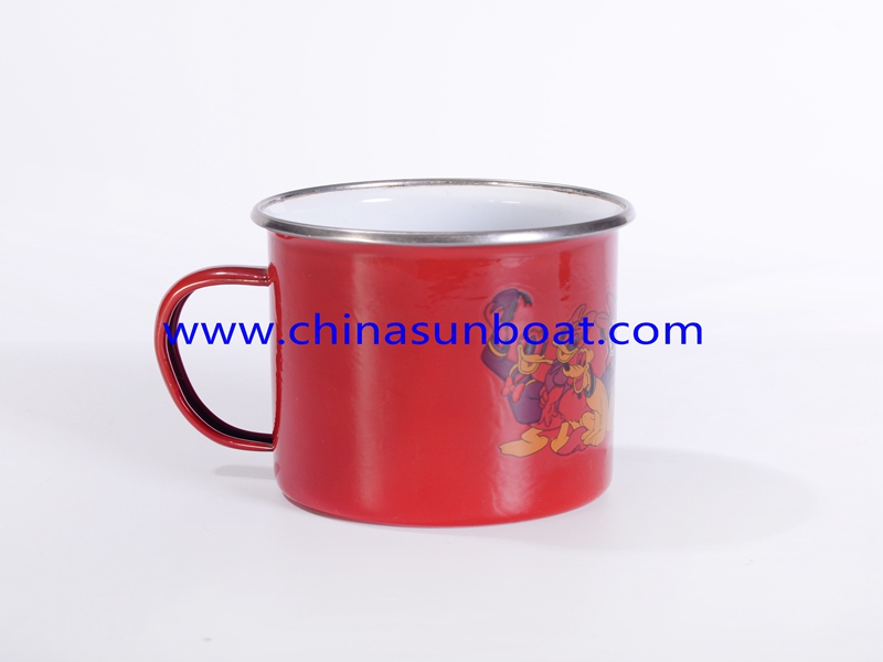 Traditional Retro Chinese Enamel Mug/Cup