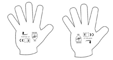 Smooth Finished PVC Chemical Gloves Dpv116