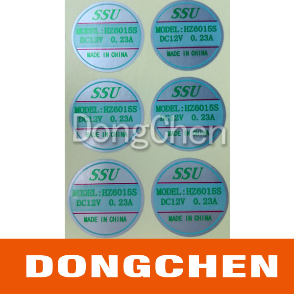 Body Lotion Bottle Roll Adhesive Label Sticker