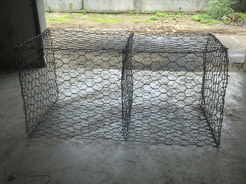 Galvanized Gabion Mesh, Hexagonal Gabion Mesh