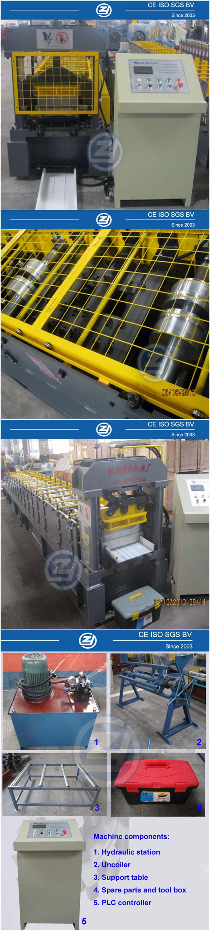 Self-Locked Roof Panel Roll Forming Machine (ZYYX41-220)