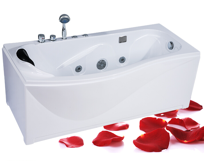 UL Approved Pump Portable Bathtub Luxury Massage Jets Bathtub