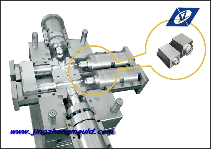 Plastic Pipe Connecting Tee Fitting Mould (JZ-P-D-01-016_E)