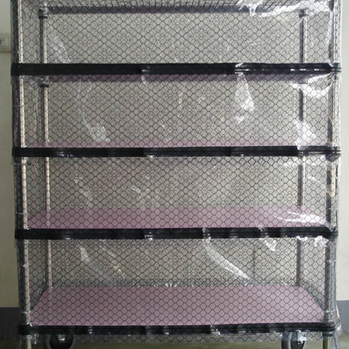 ESD PVC Transparent Grid Curtain