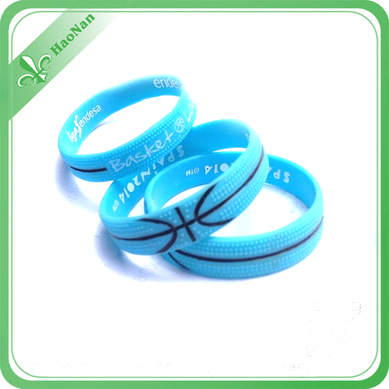 Eco-Friendly Economical and Bright-Colored Silicone Bracelet