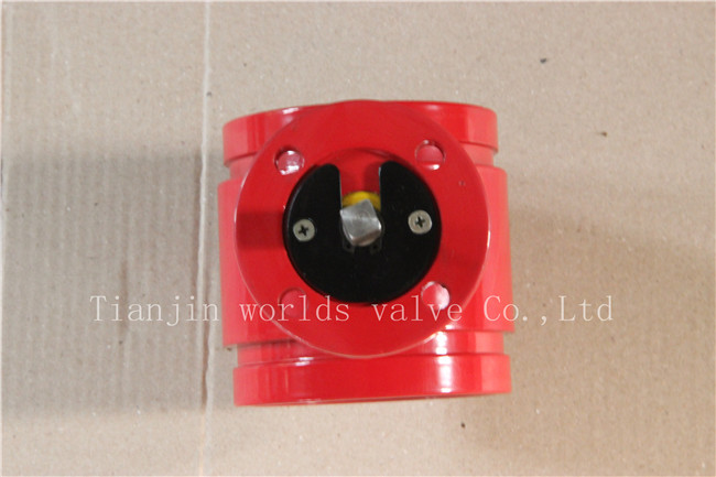 Groove End Butterfly Valve with Worm Gear (WDS)