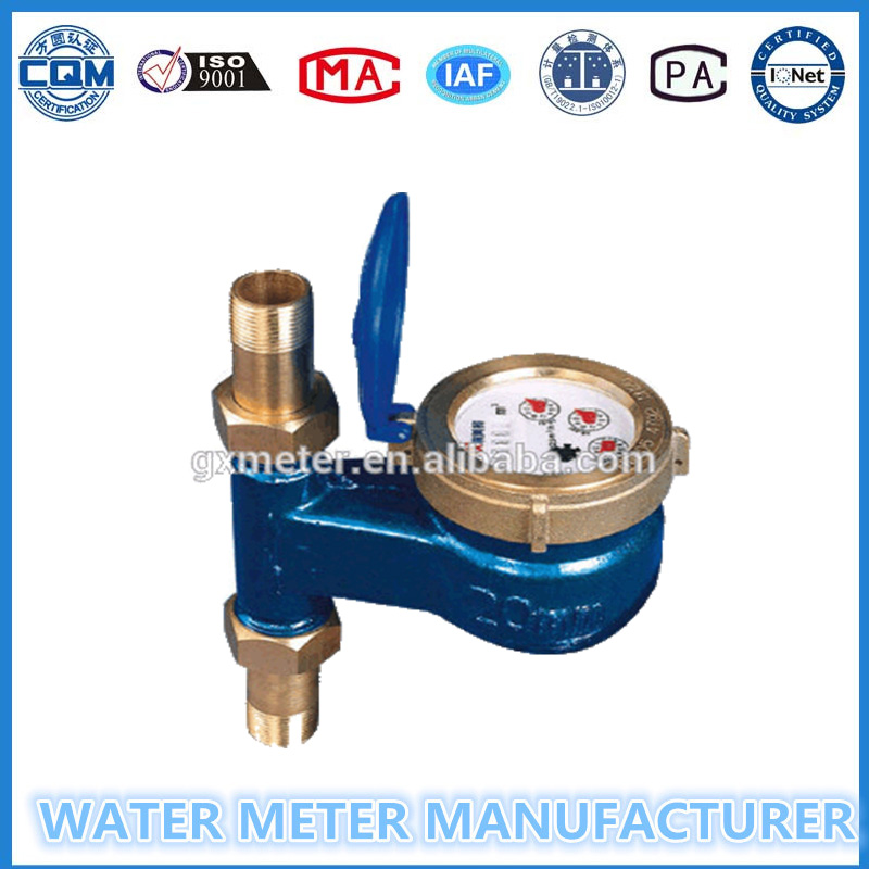 Vertical Type Multi-Jet Dry Dial Water Meter