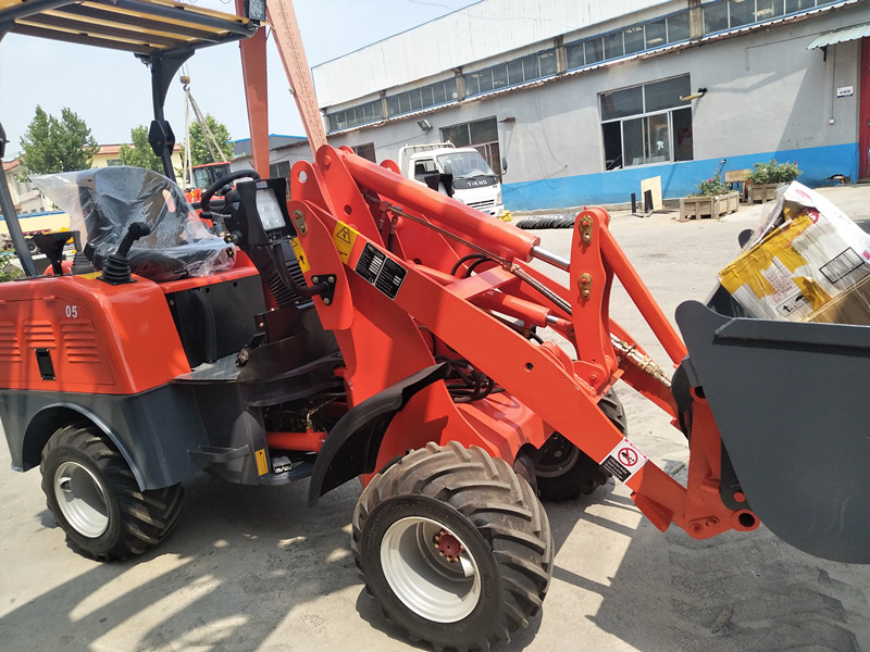 Battery wheel loader CE ROPS cabin