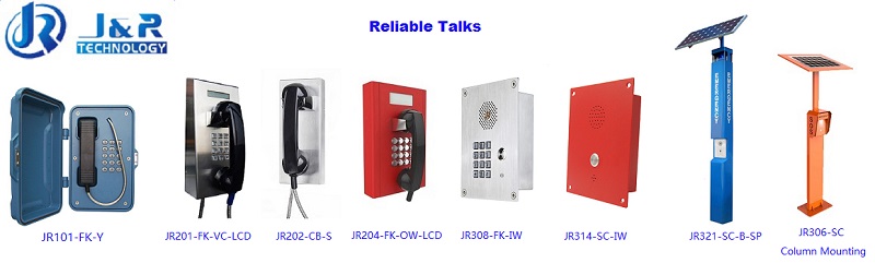 Outdoor Emergency Phones, Roadside Wireless Phone, Rugged Highway Telephone