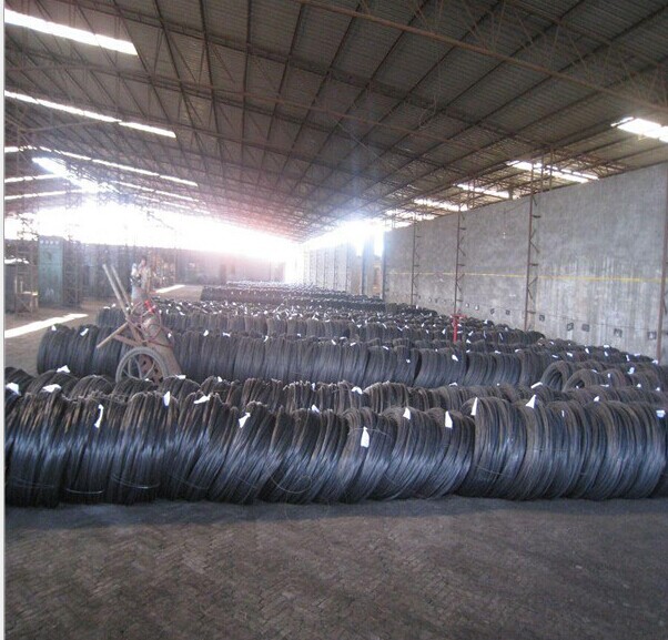 Small Rolls Carton Packing Soft 1.6mm Black Annealed Wire