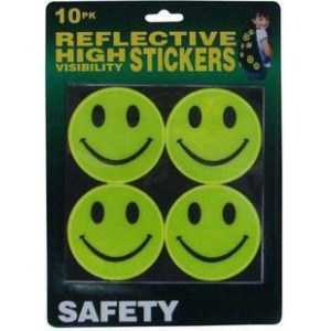 High Visiable Reflective Smile Stickers