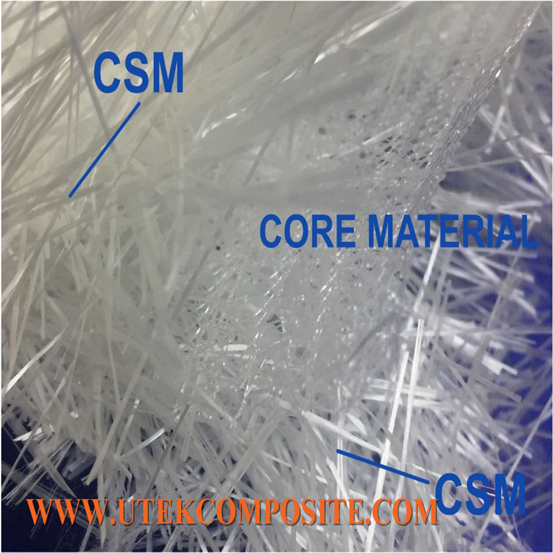 Rapid Flow Speed Fiberglass Flow Medium Core Mat