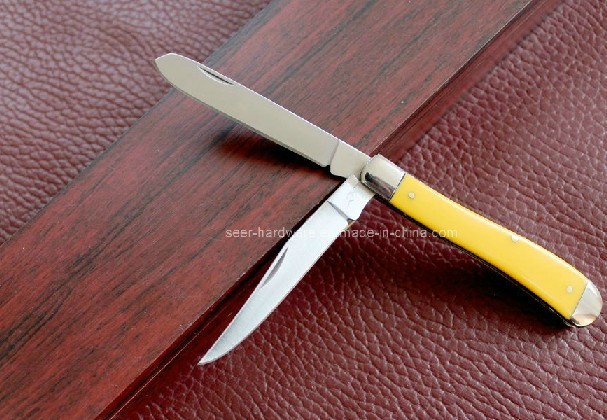 ABS Handle Double Blades Knife (SE-0479)