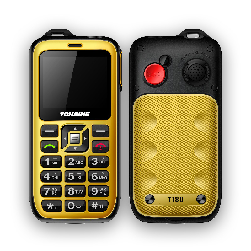 Rugged Dustproof Shockproof Waterproof Feature Mobile Phone