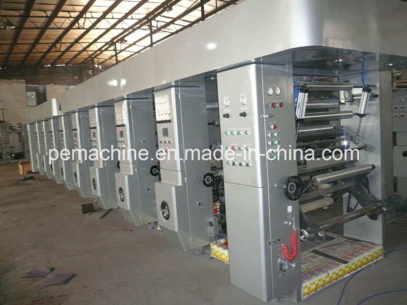 Computer High-Speed Rotogravure Printing Machine